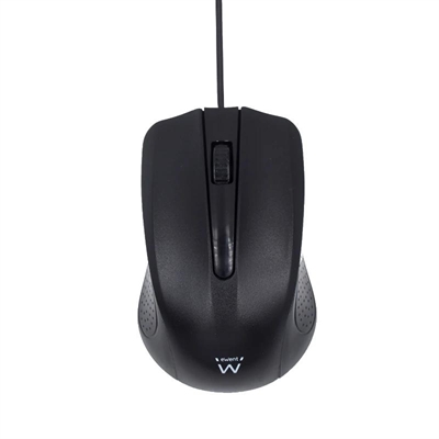 EWENT Raton Usb 1000dpi 12mt Negro